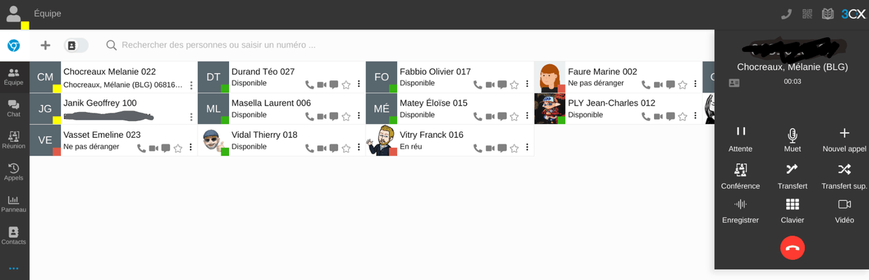 Téléphonie - VOIP - VoiP 3CX